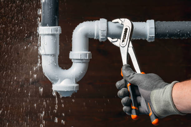Professional Burst Pipe Repair technician working in Preston, CT